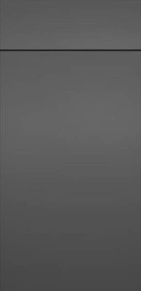 Matte Grey Frameless cabinet door