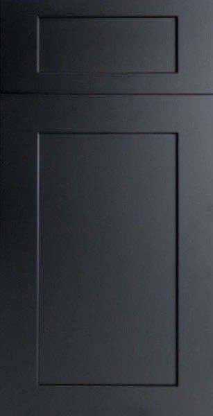 Midnight Black Elite Signature cabinet door