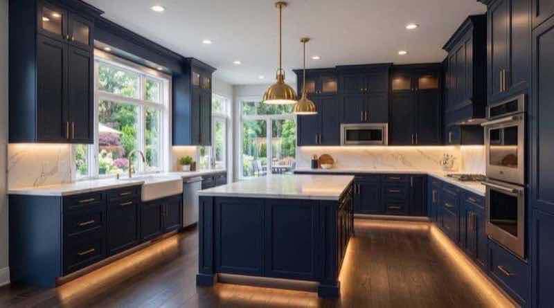 Shaker collection cabinetry installed in a Tacoma kitchen