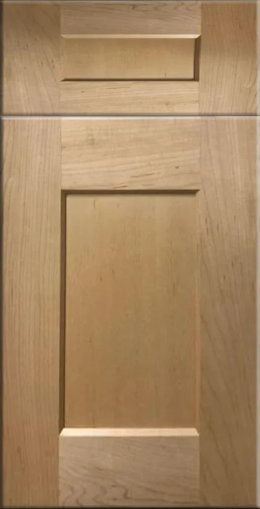 Sunny maple cabinet door