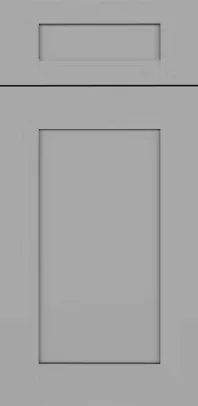 Grey shaker cabinet door